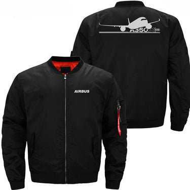 AIRBUS A350 XWB Ma-1 Bomber Jacket Flight Jacket Aviator Jacket THE AV8R